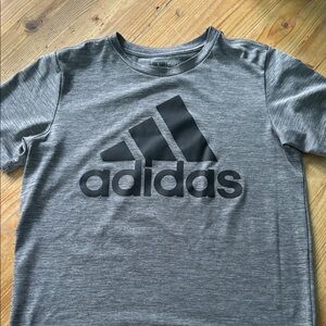 Adidas Kids Heather Gray Tee